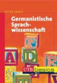 Germanistische Sprachwissenschaft; Peter Ernst; 2011