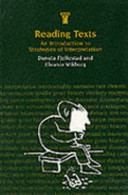 Reading texts : an introduction to strategies of interpretation; Danuta Fjellestad; 1995