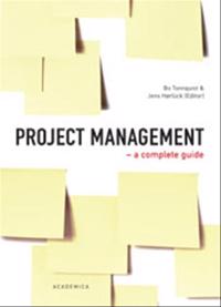 Project management; Bo Tonnquist; 2009