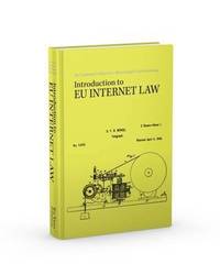 Introduction to EU Internet Law; Jan Trzaskowski, Andrej Savin, Bjorn Lundqvist, Patrik Lindskoug; 2015