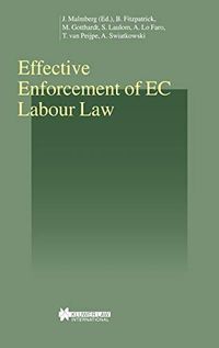 Effective Enforcement of EC Labour Law; Jonas Malmberg; 2003
