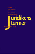 Juridikens termer; Torbjörn Andersson, Sture Bergström, Torgny Håstad, Per Henrik Lindblom; 1993