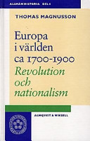 Europa i världen 1700-1900; Thomas Magnusson; 1997