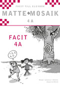 Matte Mosaik 4 Facit 4A; Lennart Skoogh, Håkan Johansson, Ronny Ahlström; 2002