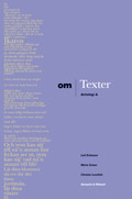 Om - Texter Antologi A; Maria Green, Leif Eriksson, Christer Lundfall, Liselotte Lind Fahlström, Anna Sjöstrand; 2003