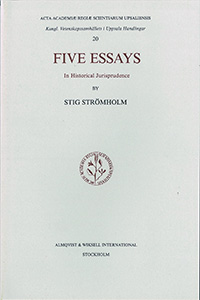 Five essays; Stig Strömholm; 1989
