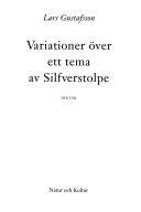 Variationer över ett tema av Silfverstolpe : Dikter; Lars Gustafsson; 1996