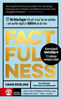 Factfulness : tio knep som hjälper dig förstå världen; Hans Rosling, Ola Rosling, Anna Rosling Rönnlund; 2020
