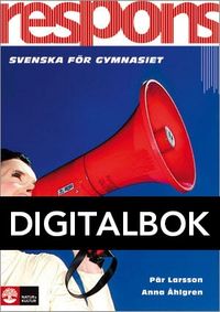 Respons Grundbok Digital; Pär Larsson, Anna Åhlgren; 2011