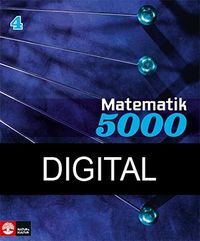 Matematik 5000 Kurs 4 Blå Lärobok Digital; Lena Alfredsson, Kajsa Bråting, Patrik Erixon, Hans Heikne; 2013