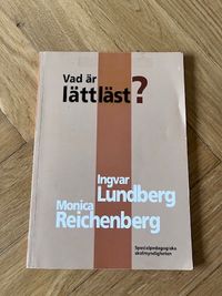 Vad är lättläst; Ingvar Lundberg; 2008