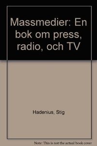 Massmedier; Stig Hadenius; 1994