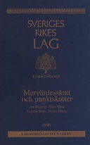 Mervärdesskatt och punktskatter; Jan Kleerup; 1998