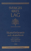Skatteförfarande och skattebrott; Karin Almgren; 2000
