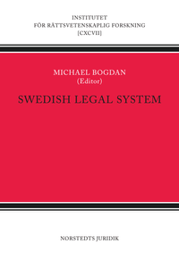 Swedish legal system; Michael Bogdan; 2010