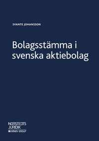 Bolagsstämma i svenska aktiebolag; Svante Johansson; 2018