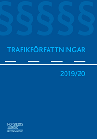 Trafikförfattningar : 2019/20; Norstedts Juridik; 2019
