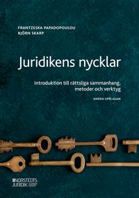 Juridikens nycklar : Introduktion till rättsliga sammanhang, metoder och verktyg; Frantzeska Papadopoulou Skarp, Björn Skarp; 2021