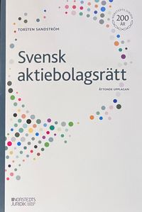 Svensk aktiebolagsrätt; Torsten Sandström; 2023