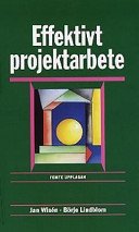 EFFEKTIVT PROJEKTARBETE; Jan Wisén; 1999