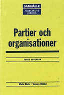 Partier och organisationer; Mats Bäck; 2001