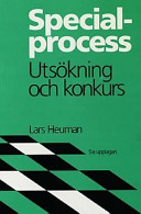 Specialprocess, utsökning och konkurs; Lars Heuman; 2000