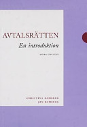 Avtalsrätten : en introduktion; Christina Ramberg; 2003