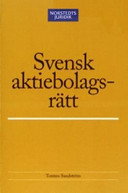 Svensk aktiebolagsrätt; Torsten Sandström; 2005