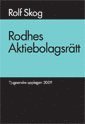 Rodhes aktiebolagsrätt; Knut Rohde, Rolf Skog; 2009