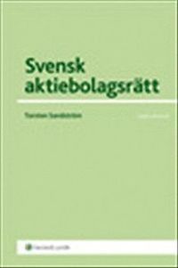 Svensk aktiebolagsrätt; Torsten Sandström; 2012