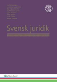 Svensk juridik; Magdalena Giertz, Åsa Hellstadius, Mattias Nilsson, Jane Reichel, Erik Sjödin, Jack Ågren, Karin Åhman; 2017