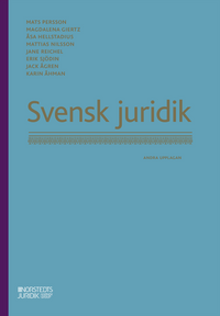 Svensk juridik; Magdalena Giertz, Åsa Hellstadius, Mattias Nilsson, Jane Reichel, Erik Sjödin, Jack Ågren, Karin Åhman, Mats Persson; 2020