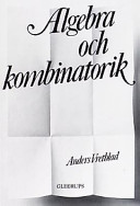 Algebra och kombinatorik; Anders Vretblad; 1995