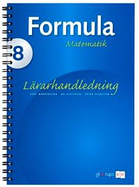 Formula 8 Lärarhandl inkl CD; Gert Mårtensson, Bo Sjöström, Petra Svensson; 2008