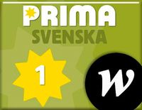 Prima Svenska 1 Lärarwebb Individlicens 12 mån; Richard Hultén; 2014