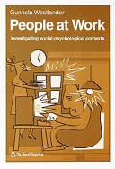 People at Work; Gunnela Westlander; 1999