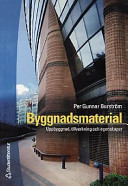 Byggnadsmaterial; Per Gunnar Burström; 2001
