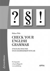 Check Your English Grammar (10-pack) - Från steg 2; Håkan Plith; 2002