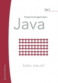 Programmeringsprinciper i Java. D. 1; Fadil Galjic; 2004