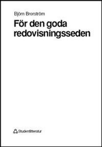 För den goda redovisningsseden; Björn Brorström; 1997
