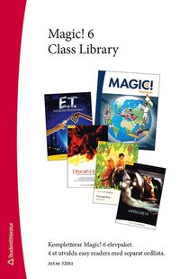 Magic! 6 Class Library - Easy readers (4 st.) med ordlista; Karin Smed-Gerdin, Eva Hedencrona; 2018
