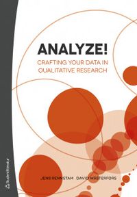 Analyze! : crafting your data in qualitative research; Jens Rennstam, David Wästerfors; 2018