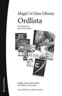 Magic! 6 Class Library Ordlista (5-pack); Karin Smed-Gerdin, Eva Hedencrona; 2018
