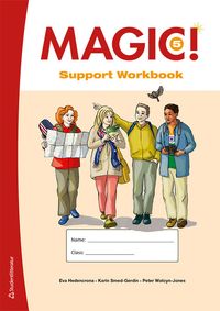 Magic! 5  Support Workbook - Digitalt + Tryckt; Eva Hedencrona, Karin Smed-Gerdin, Peter Watcyn-Jones, Peter Gröndal; 2021