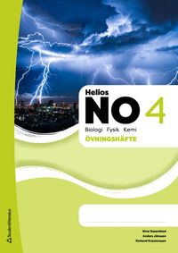 Helios NO 4 Övningshäfte; Nina Rosenblad, Richard Kristiansson, Anders Jönsson; 2024