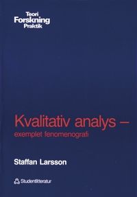 Kvalitativ analys; Staffan Larsson; 1986