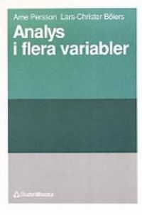 Analys i flera variabler; A Persson, L-C Böiers; 1988