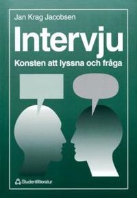 Intervju - Konsten att lyssna och fråga; Jan Krag Jacobsen; 1993