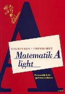Matematik A Light; Martin Holmström, Eva Smedhamre; 1998