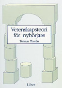 Vetenskapsteori för nybörjare; Torsten Thurén; 1996